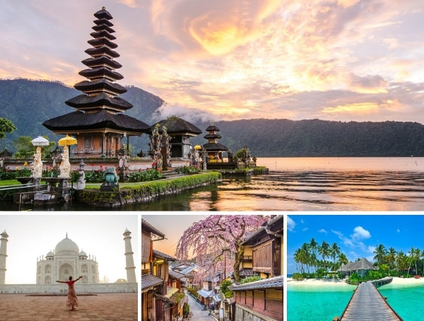 Asia travel destinations