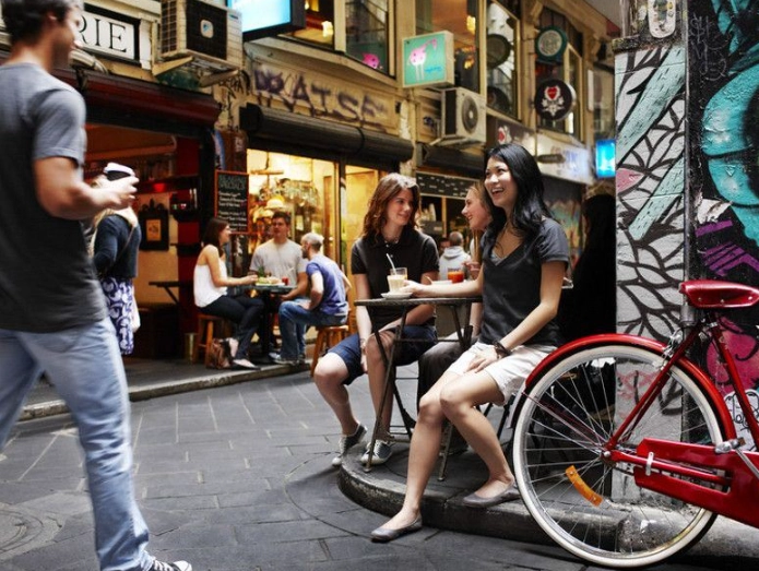 walkable city Melbourne