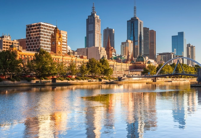 pedestrian-friendly Melbourne