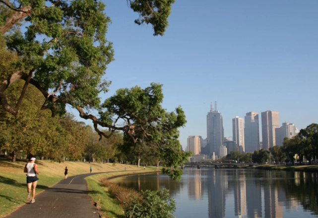 pedestrian-friendly Melbourne