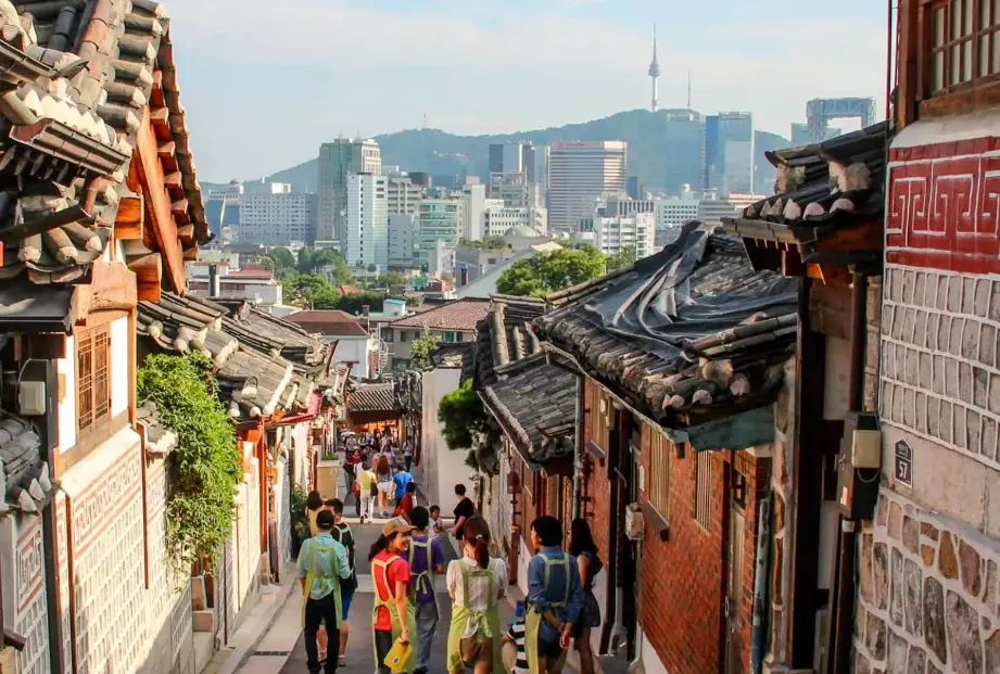 South Korea tourism data