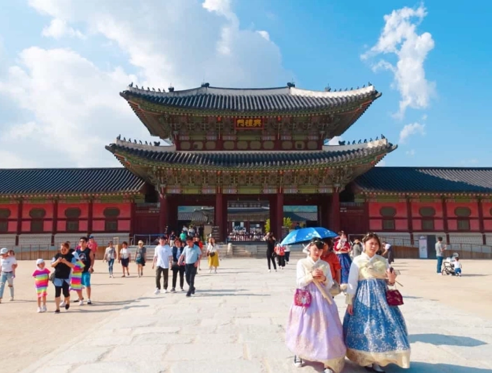 South Korea tourism statistics by country