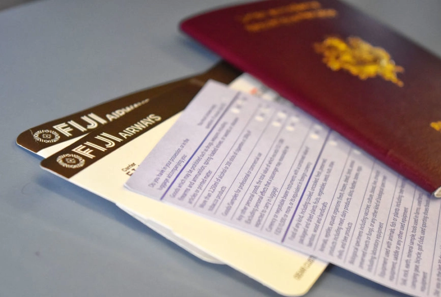 Fiji visa on arrival