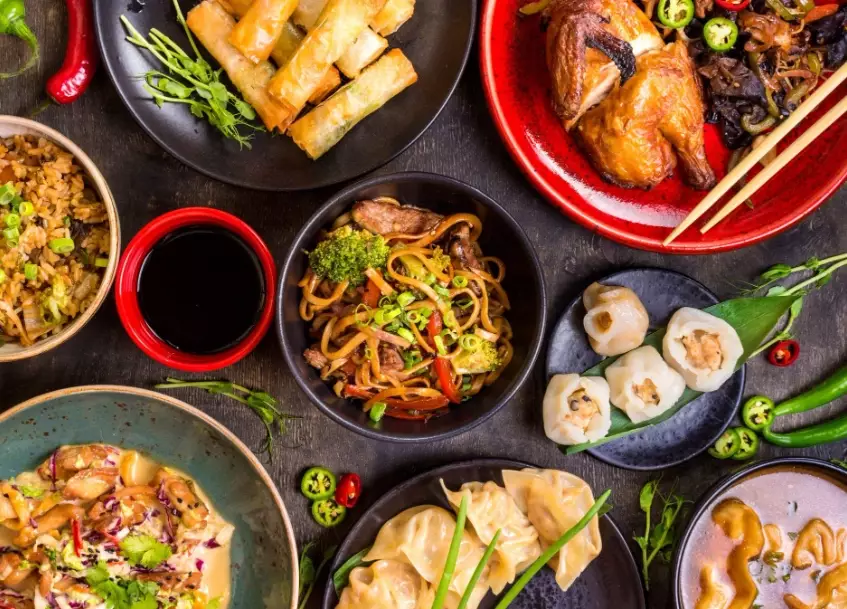 popular Asian foods